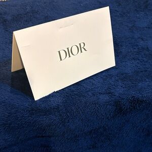 Dior Cream Folded Card